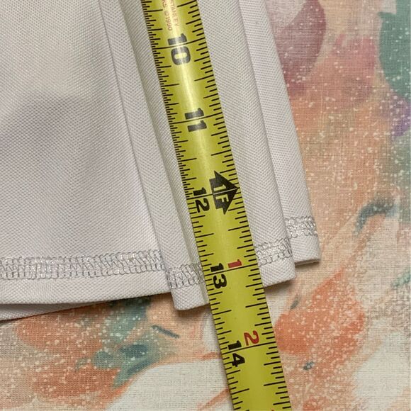 Gap Fit White Pleated Skirt with Built-in Shorts Gyaru Coquette Skort - Picture 7 of 7